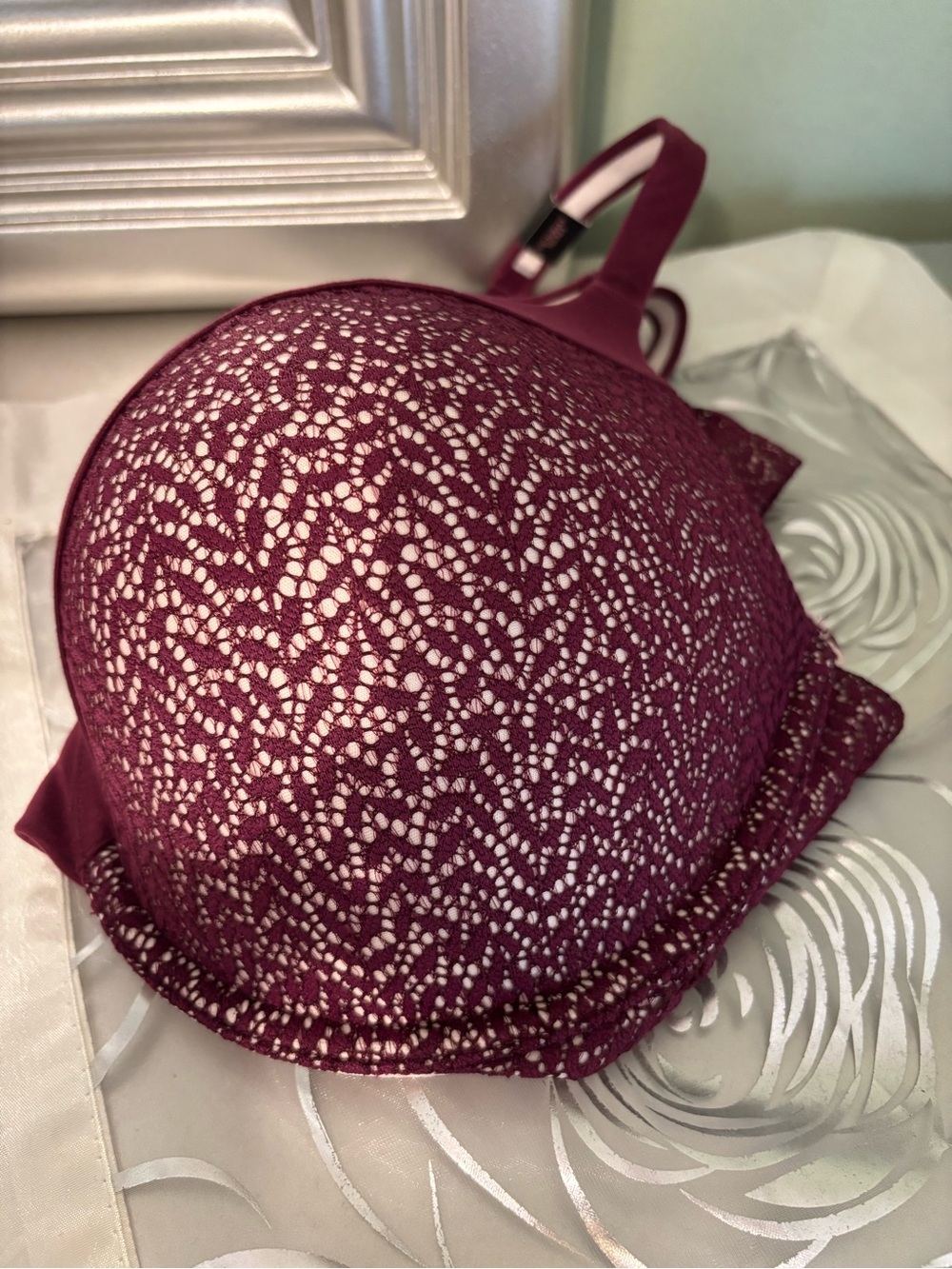Victoria secret burgundy bra